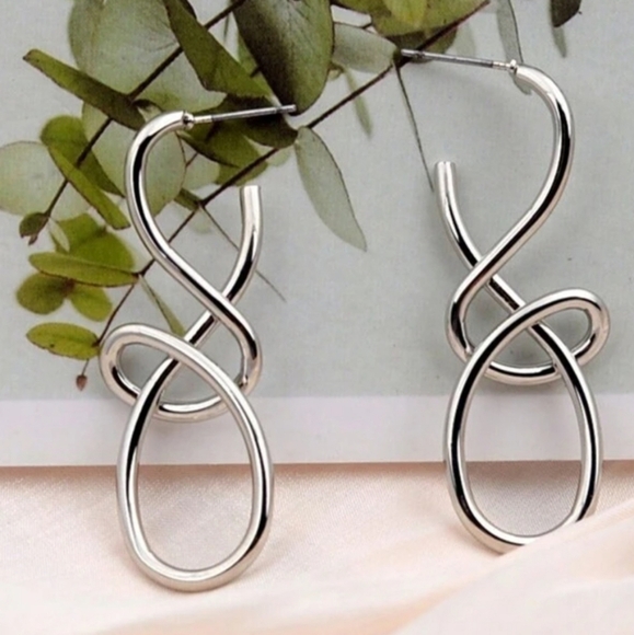 NEW‼️Stylish Twist Earrings - Picture 4 of 4